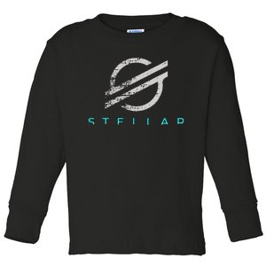 Stellar Xlm Cryptocurrency Toddler Long Sleeve Shirt