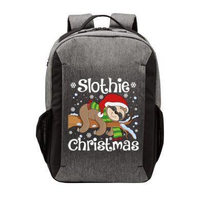 Slothie Xmas Cute Sloth Christmas Pajamas For Wo Girls Vector Backpack