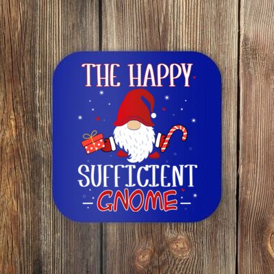 Sufficient Xmas Gnome Christmas Group Costume Gift Coaster