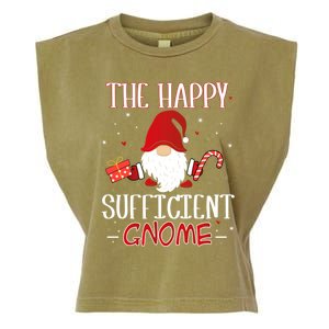 Sufficient Xmas Gnome Christmas Group Costume Gift Garment-Dyed Women's Muscle Tee