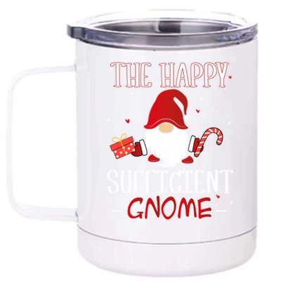 Sufficient Xmas Gnome Christmas Group Costume Gift 12 oz Stainless Steel Tumbler Cup