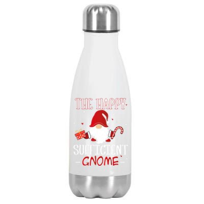 Sufficient Xmas Gnome Christmas Group Costume Gift Stainless Steel Insulated Water Bottle