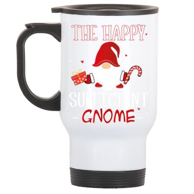 Sufficient Xmas Gnome Christmas Group Costume Gift Stainless Steel Travel Mug