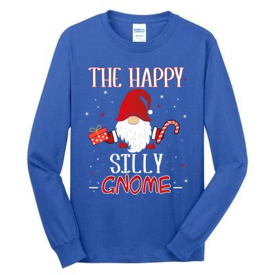 Silly Xmas Gnome Christmas Group Costume Gift Tall Long Sleeve T-Shirt