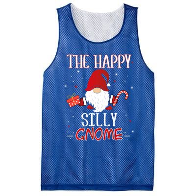 Silly Xmas Gnome Christmas Group Costume Gift Mesh Reversible Basketball Jersey Tank