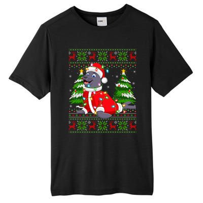 Seal Xmas Lighting Ugly Santa Seal Christmas Meaningful Gift Tall Fusion ChromaSoft Performance T-Shirt