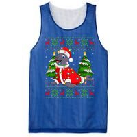 Seal Xmas Lighting Ugly Santa Seal Christmas Meaningful Gift Mesh Reversible Basketball Jersey Tank