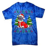 Seal Xmas Lighting Ugly Santa Seal Christmas Meaningful Gift Tie-Dye T-Shirt