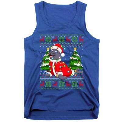 Seal Xmas Lighting Ugly Santa Seal Christmas Meaningful Gift Tank Top