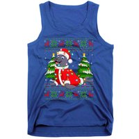 Seal Xmas Lighting Ugly Santa Seal Christmas Meaningful Gift Tank Top