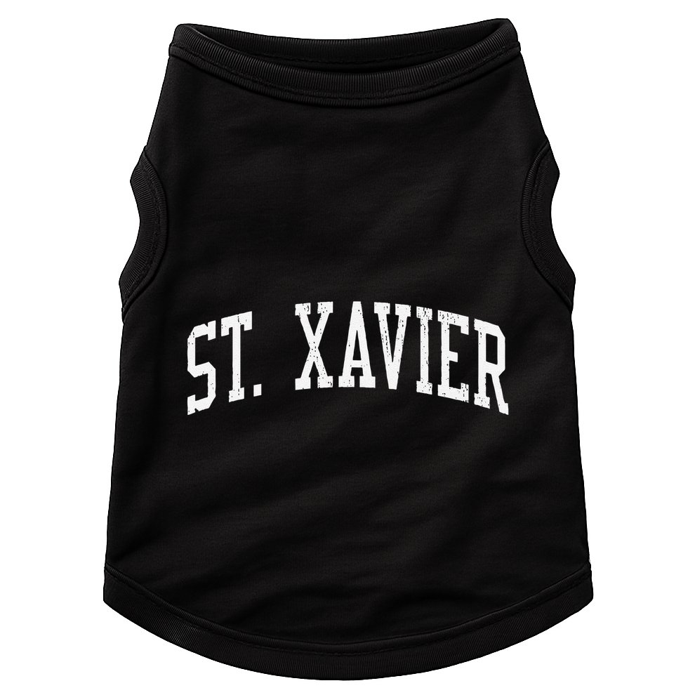 St. Xavier Mt Vintage Athletic Sports Js02 Doggie Tank