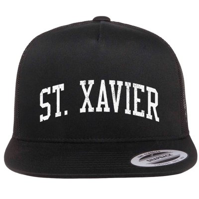 St. Xavier Mt Vintage Athletic Sports Js02 Flatbill Hat