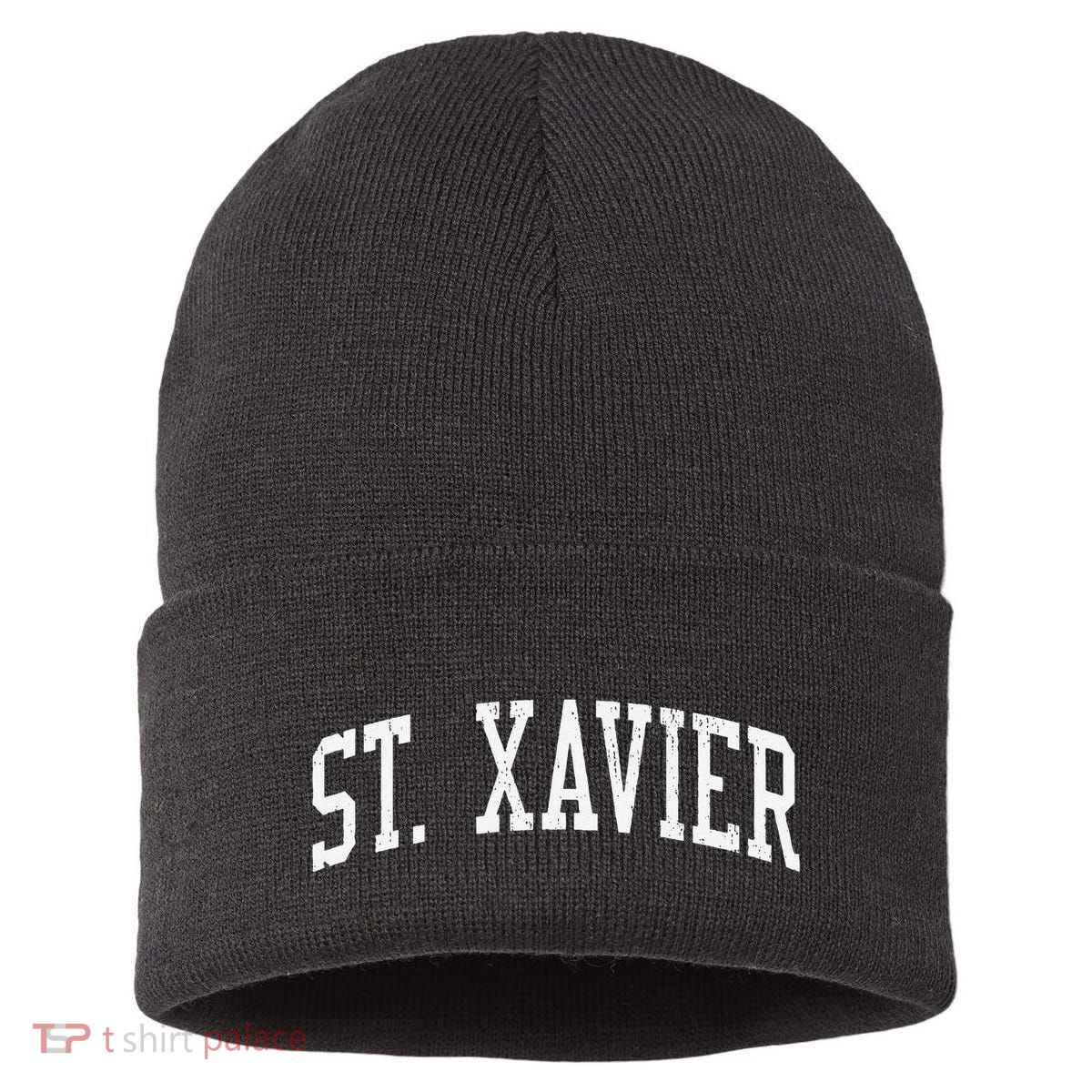 St. Xavier Mt Vintage Athletic Sports Js02 Sustainable Knit Beanie