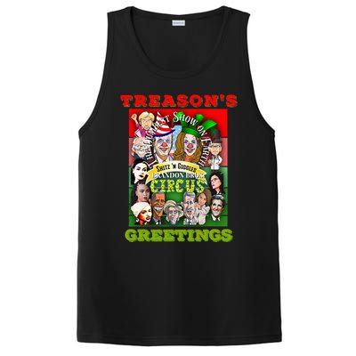 Swamp Xmas Wreath Biden Squad Trump Ugly Christmas Sweater PosiCharge Competitor Tank