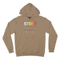 Stop You Are Under A Rest Funny Stickmusic Node Musician Hoodie