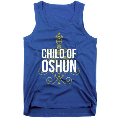 Santeria Yoruba African Goddess Veve Of Oshun Orisha Great Gift Tank Top