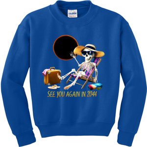 See You Again In 2044 Solar Eclipse Astronomy Lovers Kids Sweatshirt