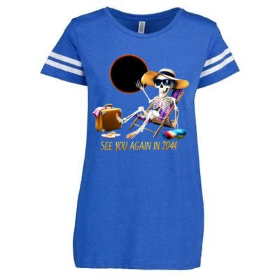 See You Again In 2044 Solar Eclipse Astronomy Lovers Enza Ladies Jersey Football T-Shirt