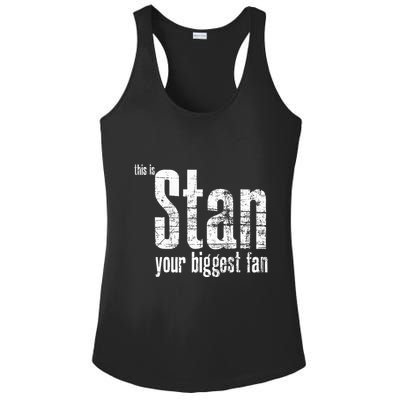 Stan Your Biggest Fan Ladies PosiCharge Competitor Racerback Tank
