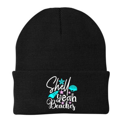Shell Yeah Beaches Funny Beach Lover Beachcomber Shelling Beanie