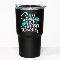 Shell Yeah Beaches Funny Beach Lover Beachcomber Shelling Tumbler