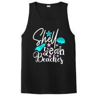 Shell Yeah Beaches Funny Beach Lover Beachcomber Shelling PosiCharge Competitor Tank