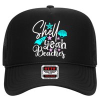 Shell Yeah Beaches Funny Beach Lover Beachcomber Shelling Hat