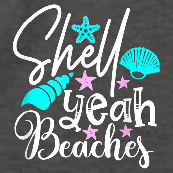 Shell Yeah Beaches Funny Beach Lover Beachcomber Shelling Vector Backpack