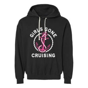 Sailing Yacht Boating Trip Cruise Gone Cruising Cute Gift Garment-Dyed Fleece Hoodie