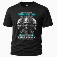 Skull You CanT Always Control Who Comes Into Your Life Performance Shirt