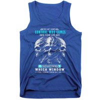 Skull You CanT Always Control Who Comes Into Your Life Tank Top