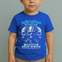 Skull You CanT Always Control Who Comes Into Your Life Toddler T-Shirt