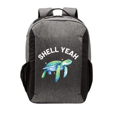Shell Yeah Cute Tortoise Sea Turtle Lover Vector Backpack