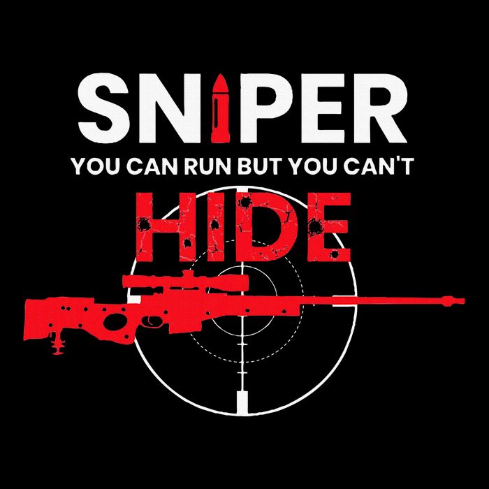 Sniper You Can Run But You Cant Hide Poster