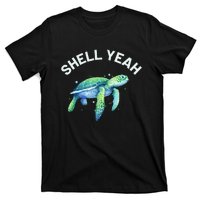 Shell Yeah Cute Tortoise & Sea Turtle Lover T-Shirt