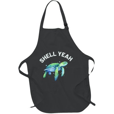 Shell Yeah Cute Tortoise & Sea Turtle Lover Apron