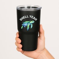 Shell Yeah Cute Tortoise & Sea Turtle Lover Tumbler