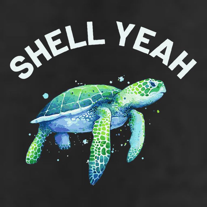 Shell Yeah Cute Tortoise & Sea Turtle Lover Golf Towel