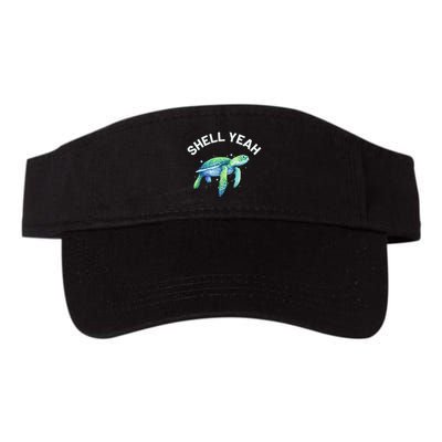 Shell Yeah Cute Tortoise & Sea Turtle Lover Visor
