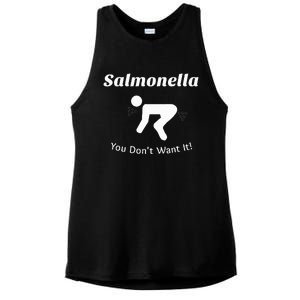 Salmonella You DonT Want It Ladies PosiCharge Tri-Blend Wicking Tank