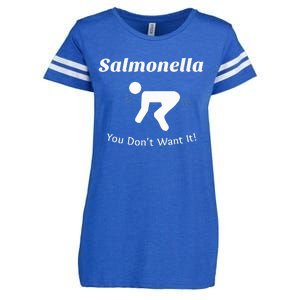 Salmonella You DonT Want It Enza Ladies Jersey Football T-Shirt