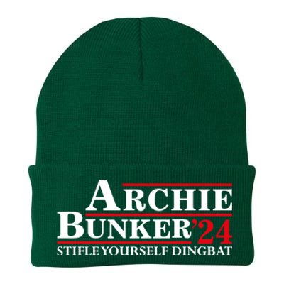 Stifle Yourself Dingbat Archie Bunker 2024 Knit Cap Winter Beanie