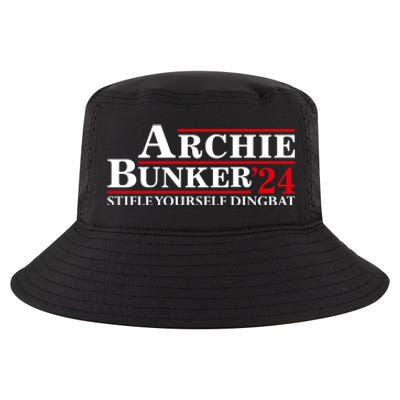 Stifle Yourself Dingbat Archie Bunker 2024 Cool Comfort Performance Bucket Hat