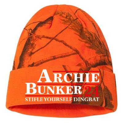 Stifle Yourself Dingbat Archie Bunker 2024 Kati Licensed 12" Camo Beanie