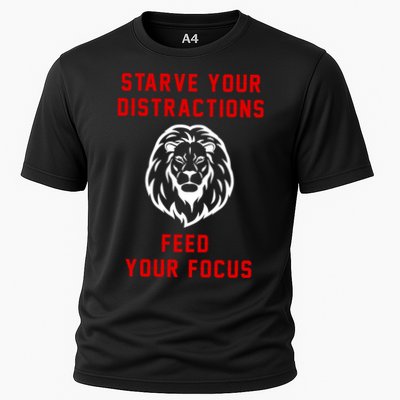 Starve Your Distractions Feed Your Focus Performance Shirt