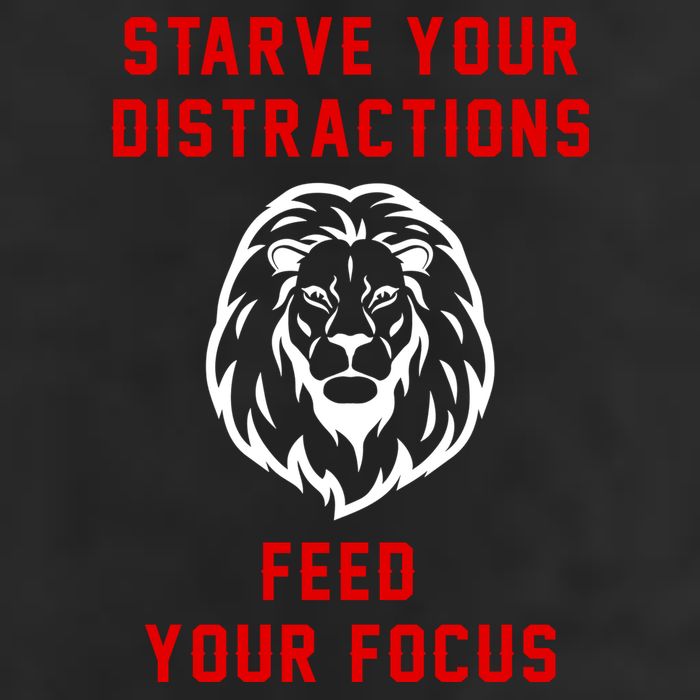 Starve Your Distractions Feed Your Focus Hat