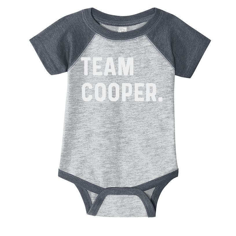 Support Your Favorite Team By Mj Unisex Kids Black Cotton 60 Polyester 40 Infant Baby Jersey Bodysuit