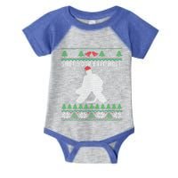 Shut Your Five Hole Ice Hockey Goalie Ugly Christmas Cool Gift Infant Baby Jersey Bodysuit