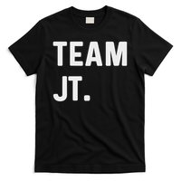 Support Your Favorite Team By Mj Boys Unisex Kids Black Cotton 60 Polyester 40 Regular Fit T-Shirt