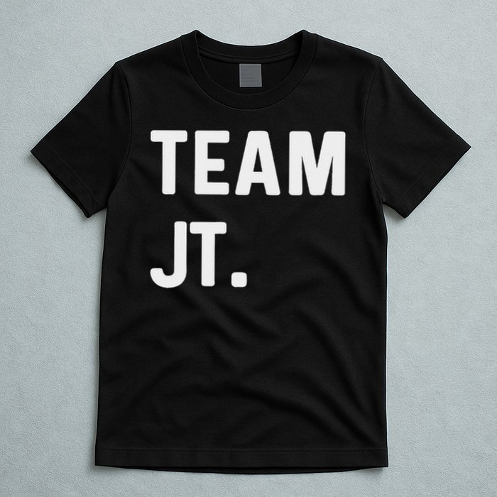 Support Your Favorite Team By Mj Boys Unisex Kids Black Cotton 60 Polyester 40 Regular Fit T-Shirt